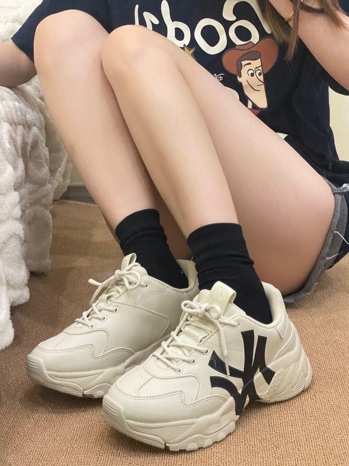 增高5cm的MLB老爹鞋子怎么不算是小个子的福音呢‼️‼️